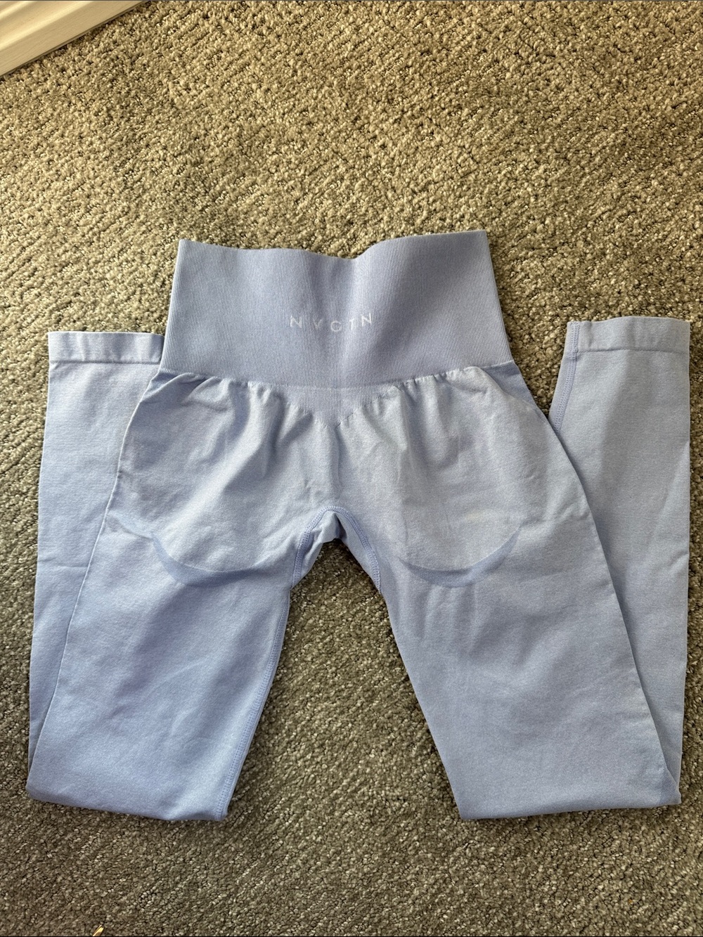 NVGTN Kids Seamless High-Waist Leggings in Lavender